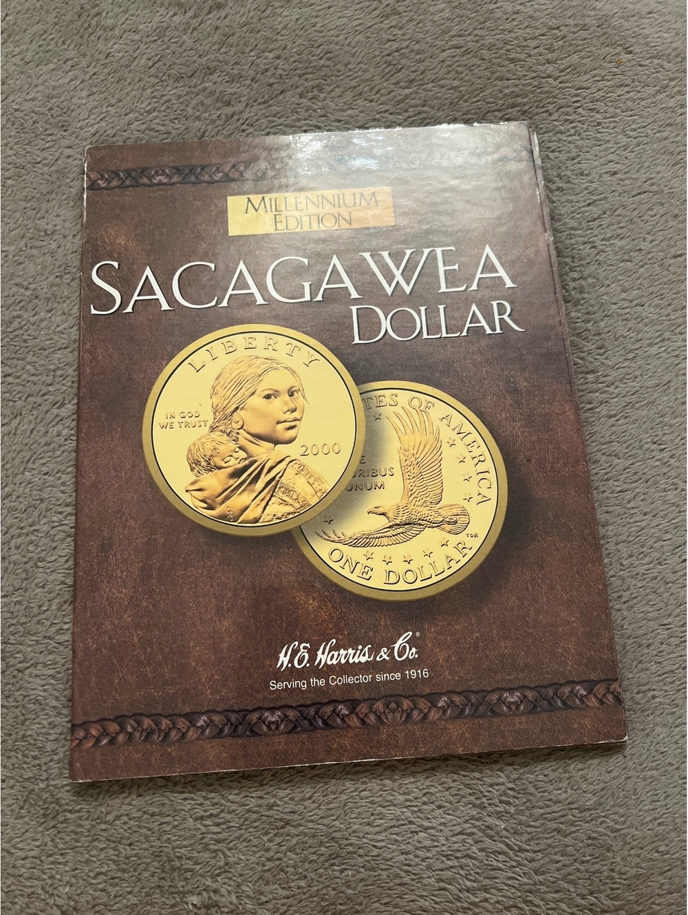 Millennium Edition Sacagawea Dollar Coin Collectible Folder